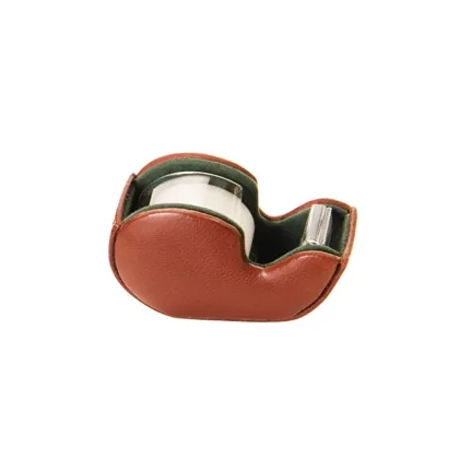 Picture Leather container for adhesive tape