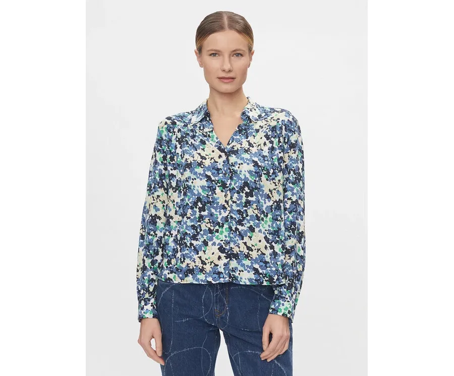 obrazek 1 Pepe Jeans Koszula Ciria PL304836 Niebieski Regular Fit