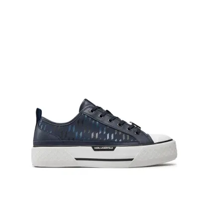 Zdjęcie KARL LAGERFELD Trampki KL50424 Granatowy