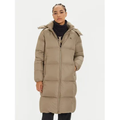 Zdjęcie Calvin Klein Jeans Kurtka puchowa J20J224109 Beżowy Regular Fit