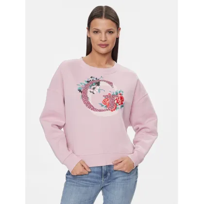 Zdjęcie Guess Bluza W4RQ11 K9Z21 Różowy Regular Fit