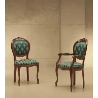 Picture Elegant chair and armchair in baroque style - Morello Gianpaolo