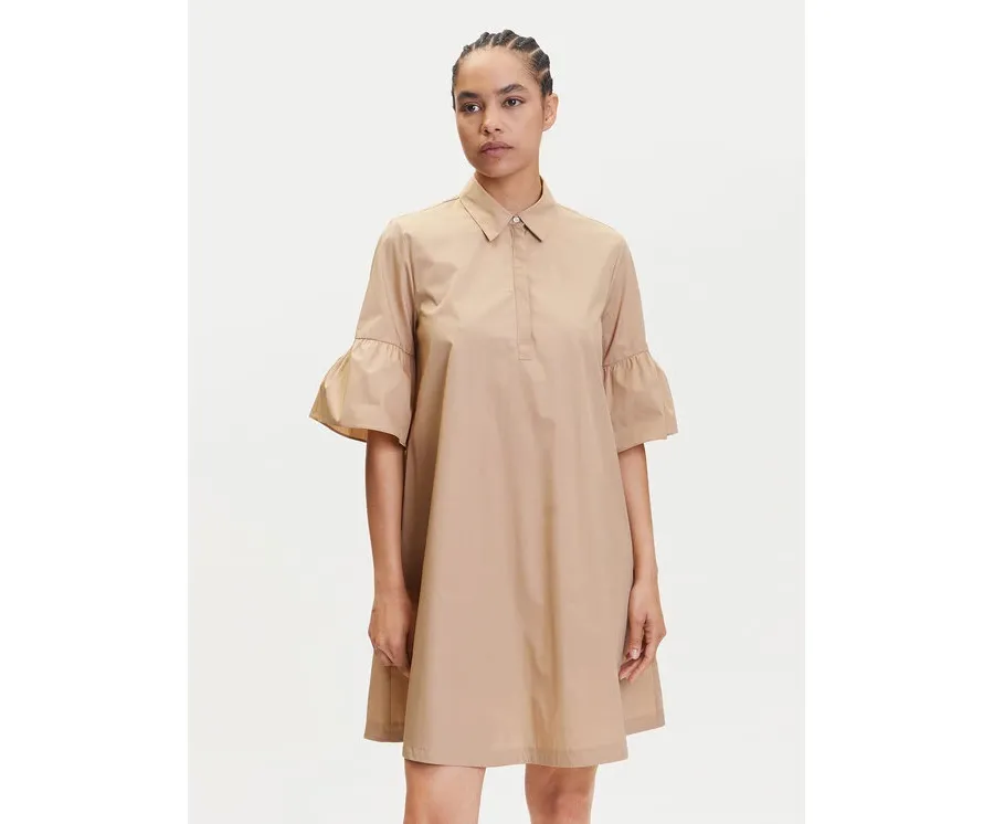 obrazek 1 Marella Sukienka koszulowa Medicea 2515221192 Écru Relaxed Fit