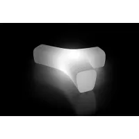Picture Designer bench for modern interiors, illuminated with a LED lamp - Plust