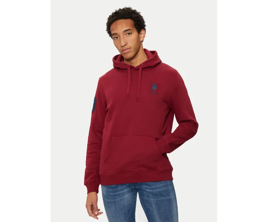 obrazek 1 U.S. Polo Assn. Bluza MUP0683 Czerwony Regular Fit