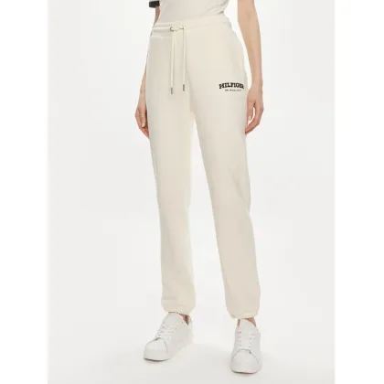 Zdjęcie Tommy Hilfiger Spodnie dresowe Monotype WW0WW41572 Beżowy Regular Fit