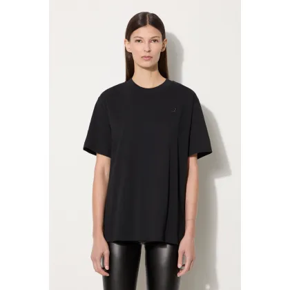 Zdjęcie New Balance t-shirt bawełniany WT41501BK damski kolor czarny WT41501BK
