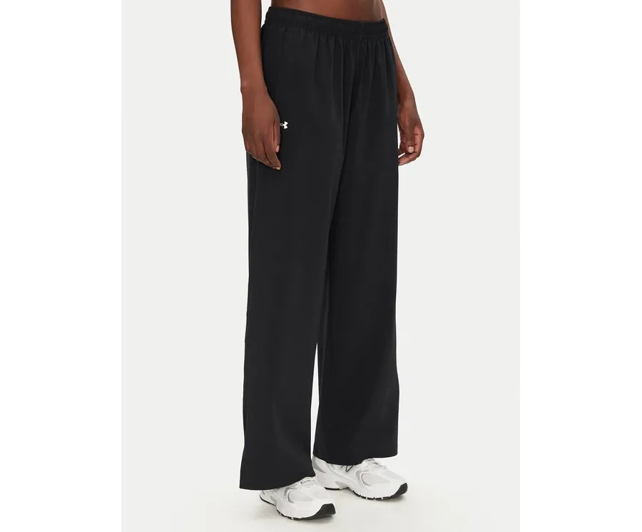 obrazek 1 Under Armour Spodnie dresowe Rival 1386453 Czarny Wide Leg