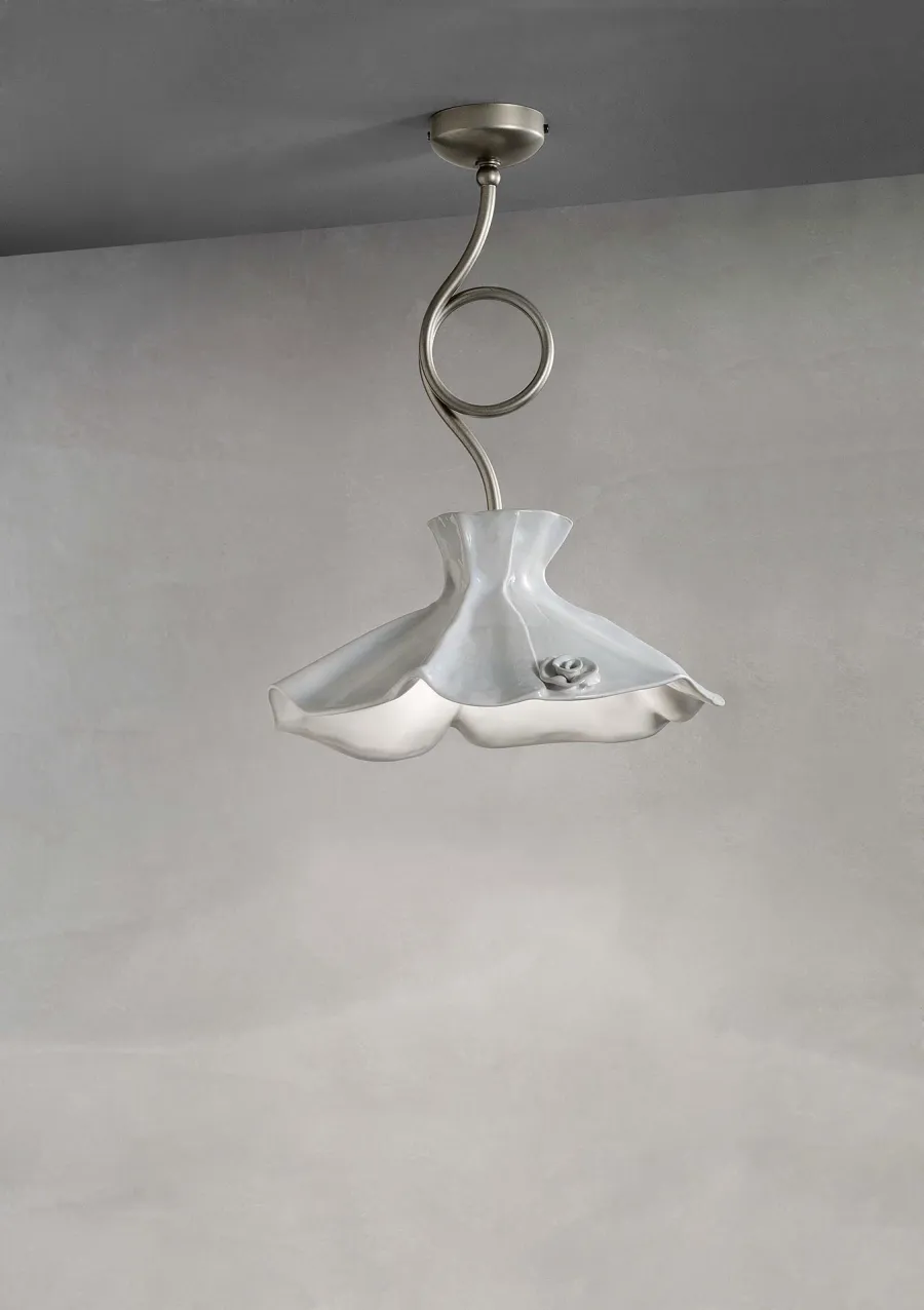 obrazek 2 Klasyczna włoska lampa sufitowa-plafoniera Lecco