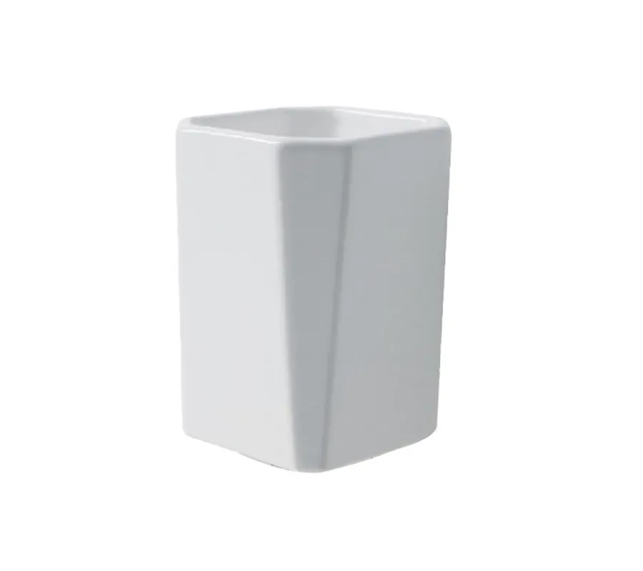 obrazek 1 Elegancka ceramiczna szklanka do stylowej łazienki - Stilhaus