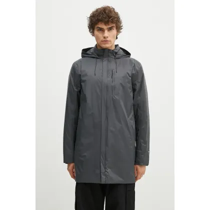 Zdjęcie Rains kurtka Padded Nylon Coat 15480 kolor szary przejściowa 15480.SLATE