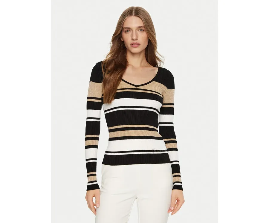 obrazek 1 Guess Sweter W5RR22 Z2Y72 Kolorowy Regular Fit