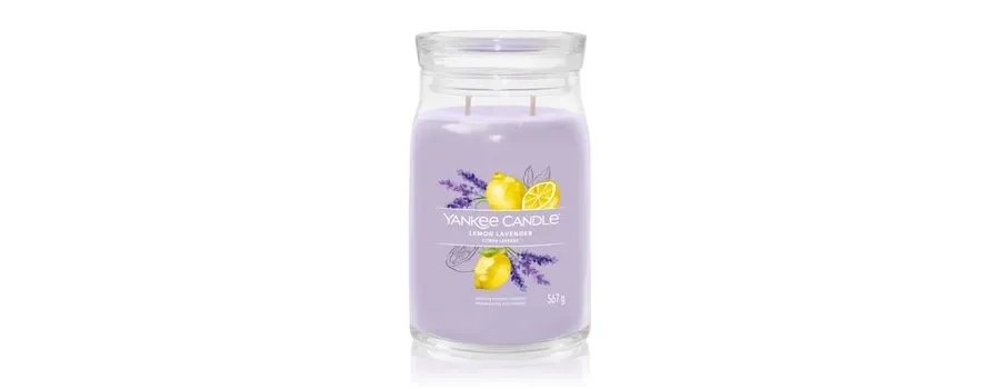 obrazek 1 Yankee Candle Lemon Lavender Świeca zapachowa 567 g