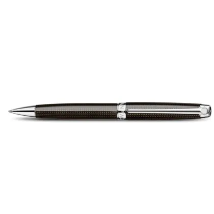 Picture Elite silver-plated/rhodium-plated Leman De Nuit ballpoint pen