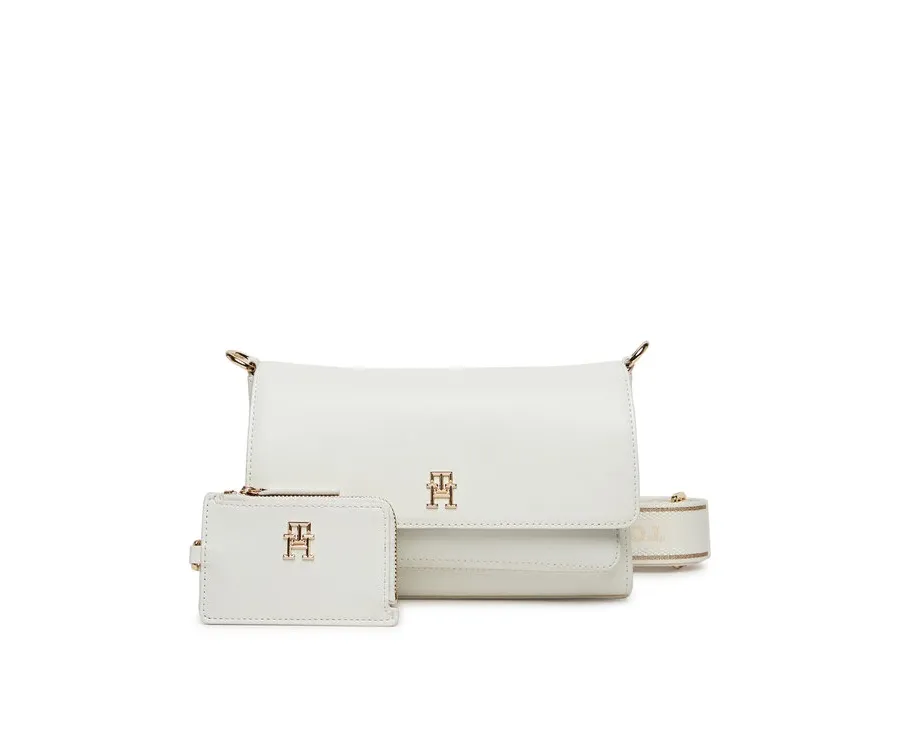 obrazek 1 Tommy Hilfiger Torebka Th Joy Crossover AW0AW16813 Écru