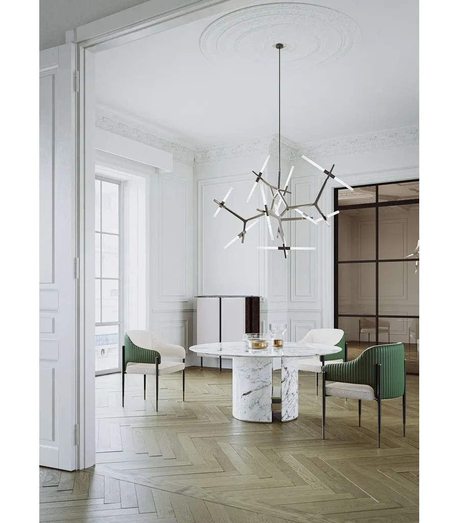 obrazek 4 Stylowe modernistyczne krzesło do jadalni - prosto z Włoch