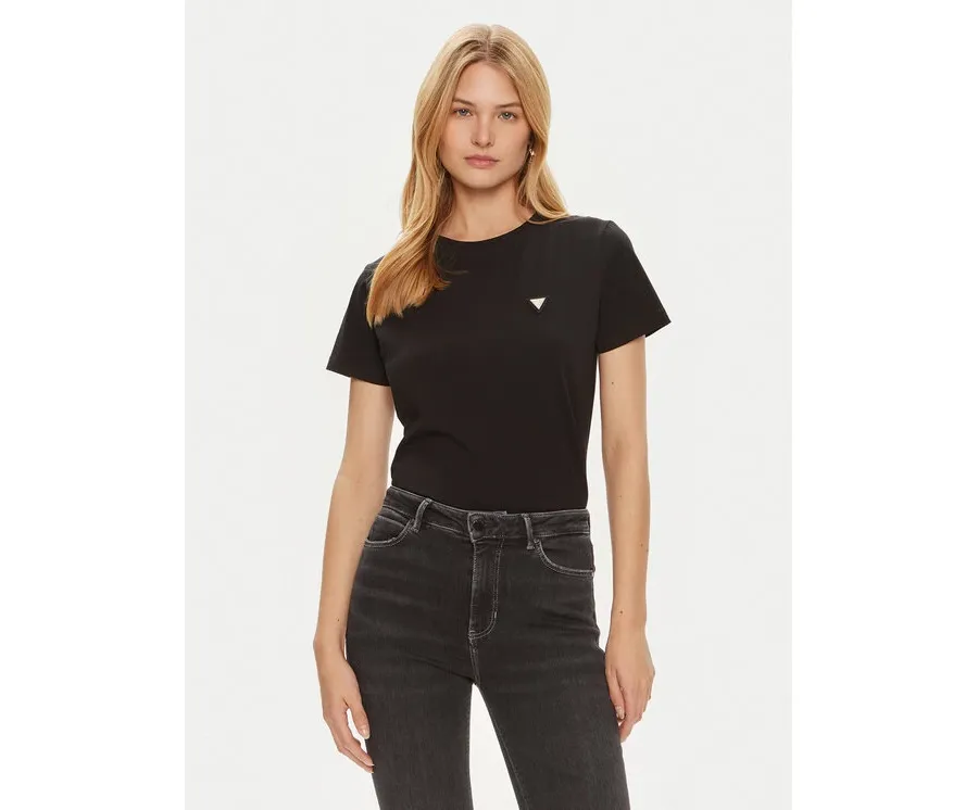 obrazek 1 Guess T-Shirt V4YI09 J1314 Czarny Regular Fit