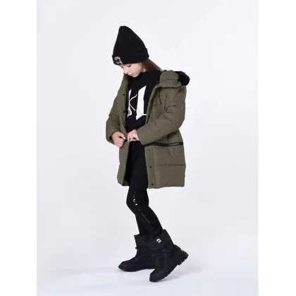 Zdjęcie Karl Lagerfeld Kids Legginsy Z14213 D Czarny Slim Fit