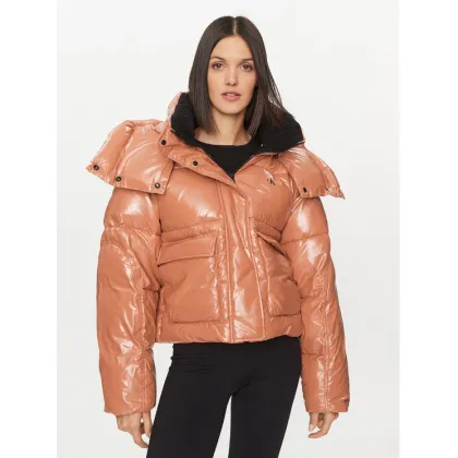Zdjęcie Calvin Klein Jeans Kurtka zimowa High Shine J20J221884 Pomarańczowy Oversize