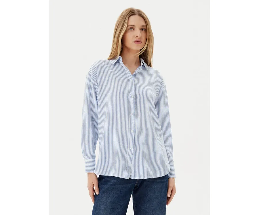 obrazek 1 Pepe Jeans Koszula Dream PL305033 Niebieski Loose Fit