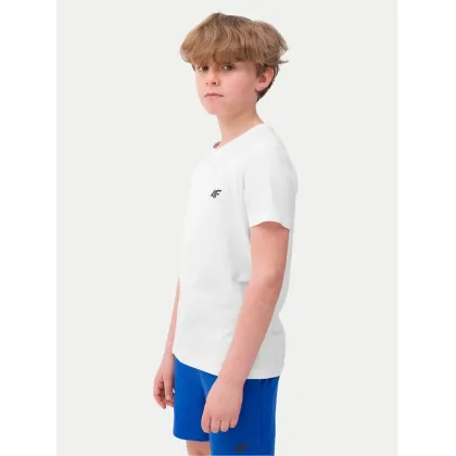 Zdjęcie 4F T-Shirt 4FJWSS24TTSHM1116 Biały Regular Fit