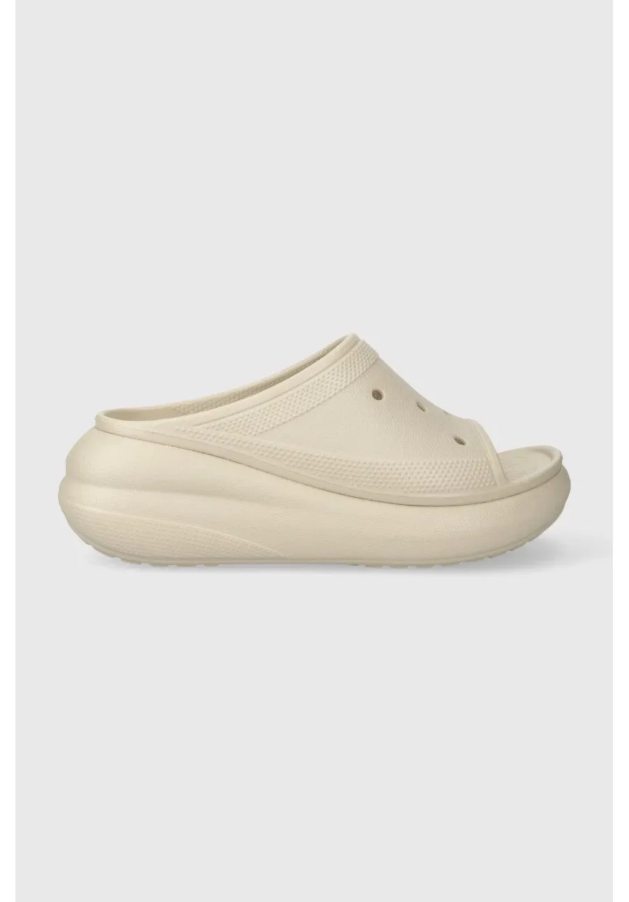 obrazek 1 Crocs Classic Crush Slide klapki kolor beżowy 208731.2Y2