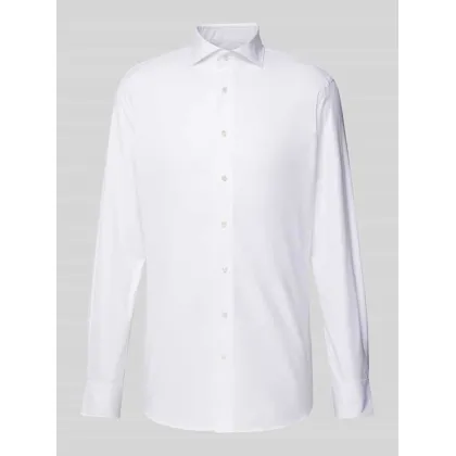 Zdjęcie Koszula biznesowa o kroju slim fit z diagonalu