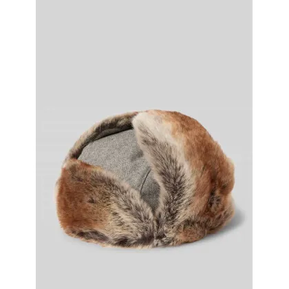 Zdjęcie Czapka ze sztucznym futrem model ‘KAMIKAZE’