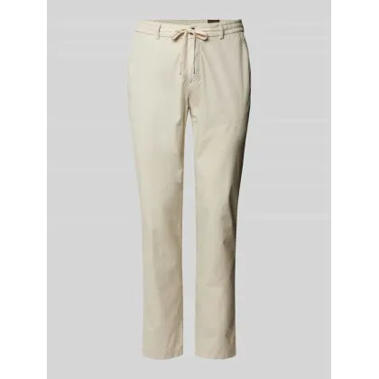 Zdjęcie Spodnie o kroju slim fit w jednolitym kolorze model ‘TAIKAN’