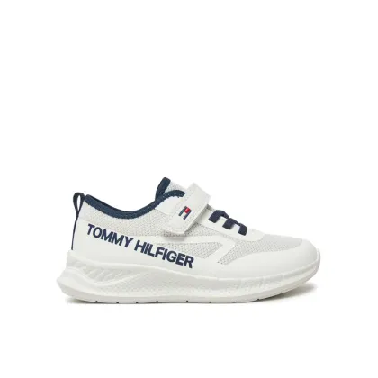 Zdjęcie Tommy Hilfiger Sneakersy Low Cut Lace-Up/Velcro Sneaker T1B9-33868-1756 S Biały