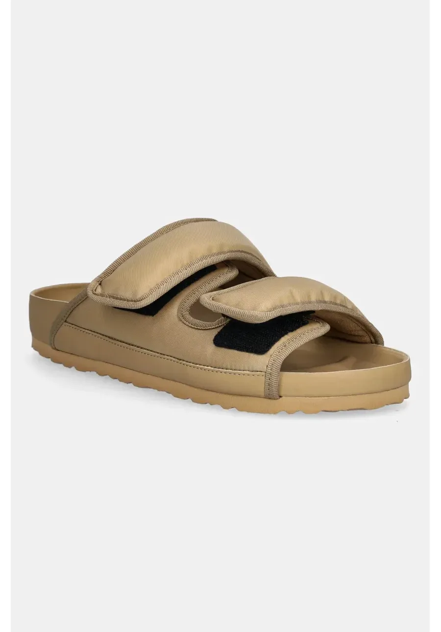 obrazek 1 Birkenstock 1774 klapki Arizona CosNy EXQ SYN damskie kolor beżowy na platformie 1030369