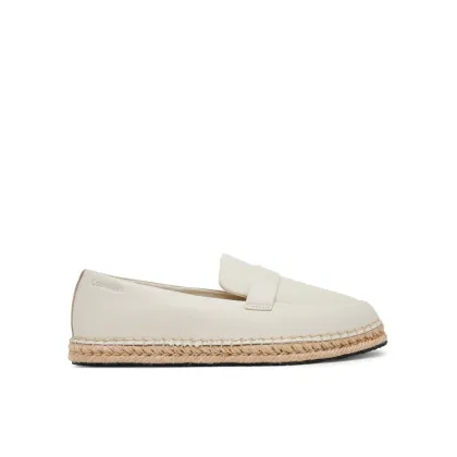 Zdjęcie Calvin Klein Espadryle Espadrille W/Ck Hw - Lth HW0HW02390 Écru