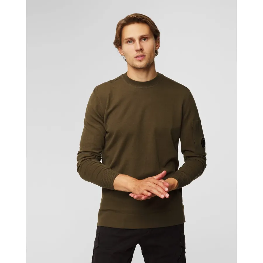 obrazek 1 Sweter C.p. Company Knitwear Crew Neck CP Company