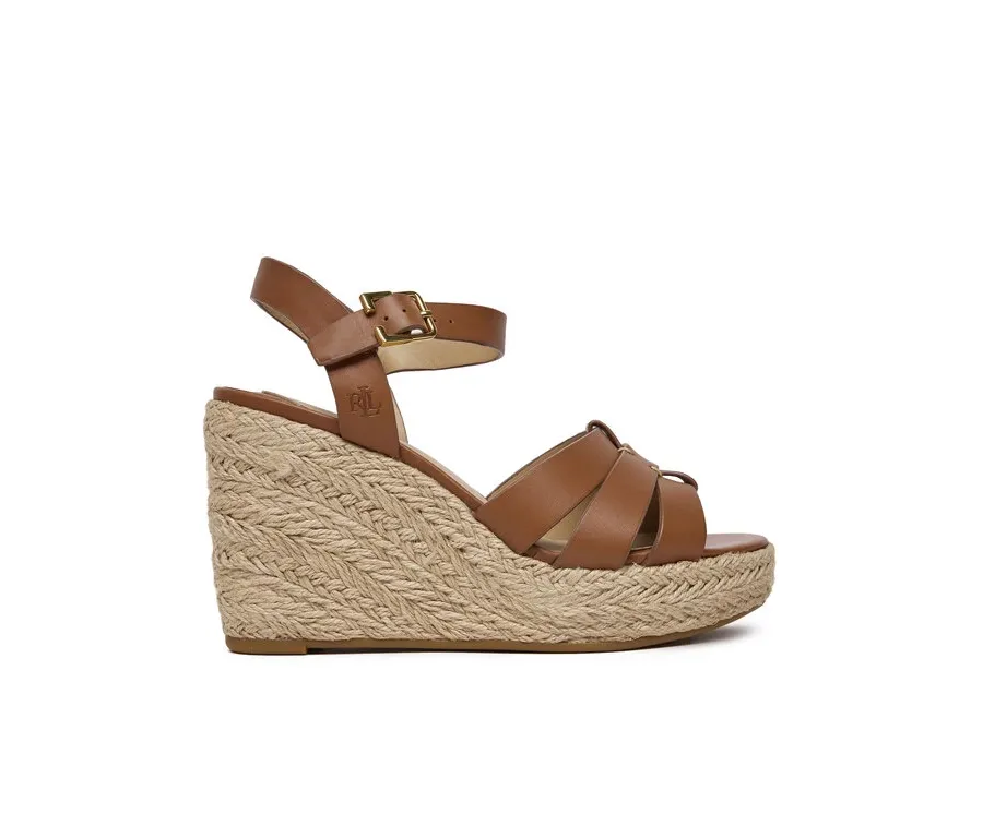 obrazek 1 LAUREN RALPH LAUREN Espadryle Soffia 802953961001 Brązowy