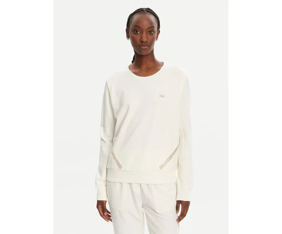 obrazek 1 Liu Jo Sport Bluza TA5039 JS182 Biały Relaxed Fit