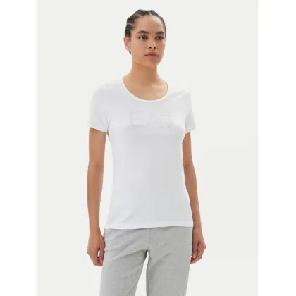 Zdjęcie EA7 Emporio Armani T-Shirt 7W000094 AF10373 U0002 Biały Slim Fit