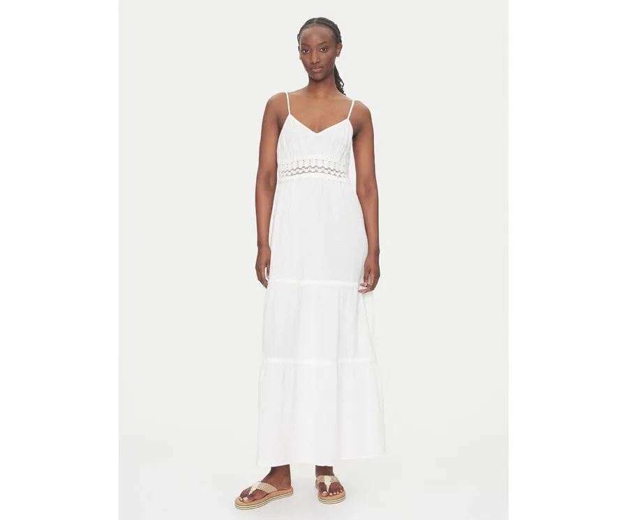 obrazek 1 Vero Moda Sukienka letnia Quincy 10324588 Biały Regular Fit