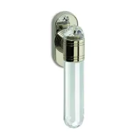 Picture Original Diamante window handle made of brass and crystal