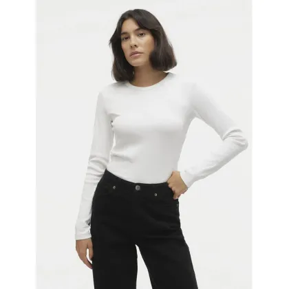 Zdjęcie Vero Moda Bluzka Chloe 10306897 Biały Slim Fit