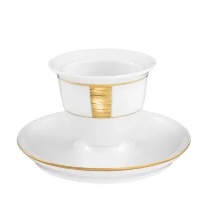 Zdjęcie Stylowy porcelanowy kieliszek do jajek z Niemiec – Tettau