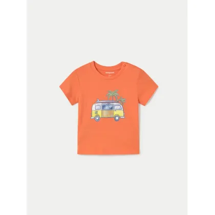 Zdjęcie Mayoral T-Shirt 1063 Pomarańczowy Regular Fit