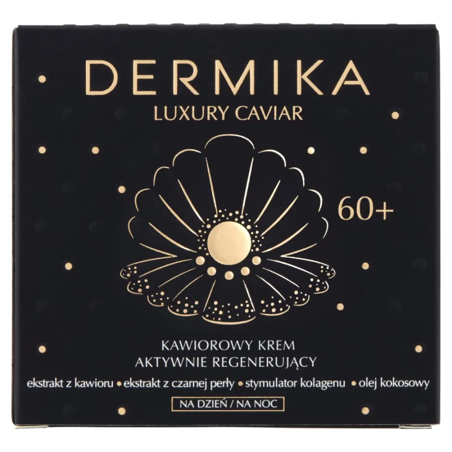 obrazek 1 Dermika Luxury Caviar Kawiorowy Krem ujędrniający 60+ dzień/noc 50 ml