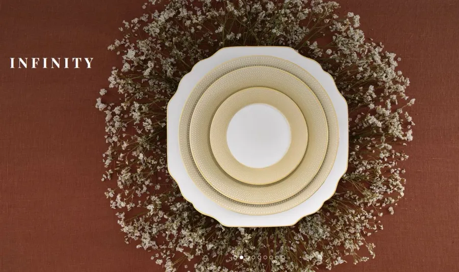 obrazek 2 Kremerka porcelanowa Infinity