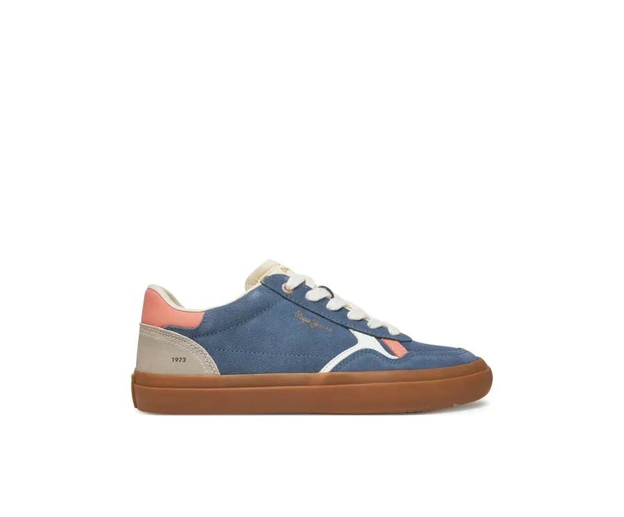 obrazek 1 Pepe Jeans Sneakersy Travis City W PLS31592 Niebieski