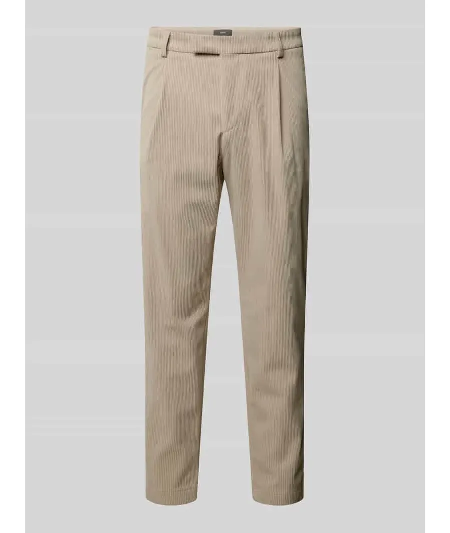 obrazek 1 Spodnie materiałowe z efektem prążkowania model ‘SALTO’