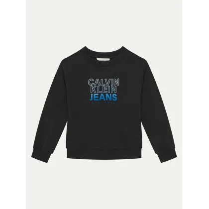 Zdjęcie Calvin Klein Jeans Bluza IB0IB02376 Czarny Relaxed Fit