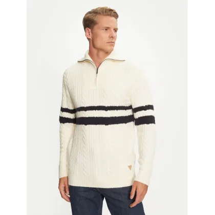 Zdjęcie Guess Sweter M4BR12 Z3HA2 Écru Regular Fit