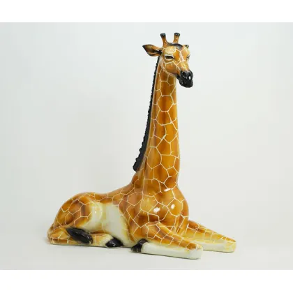 Picture Ceramic giraffe figure