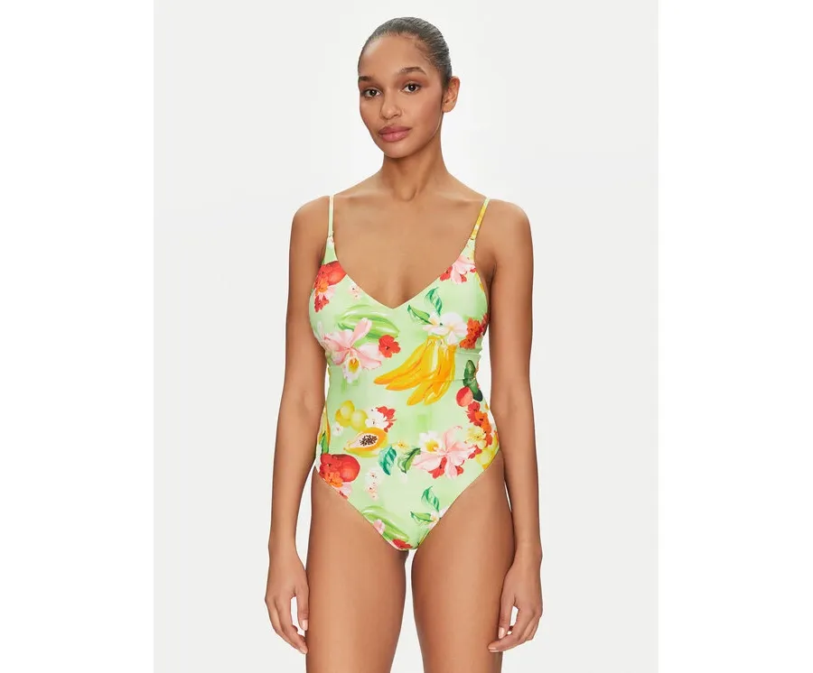 obrazek 1 Seafolly Strój kąpielowy Tropique 11071-235 Zielony