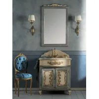 Picture Set of wooden bathroom furniture - Interiors Italia